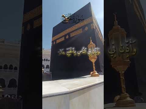 تلاوة مؤثرة لسورة الحج بصوت القاريء عبدالرحمان مصلي