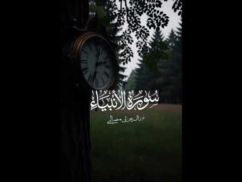 سورة الانبياء _ القاريء عبدالرحمان مصلي- Abderrahmane Mesli
